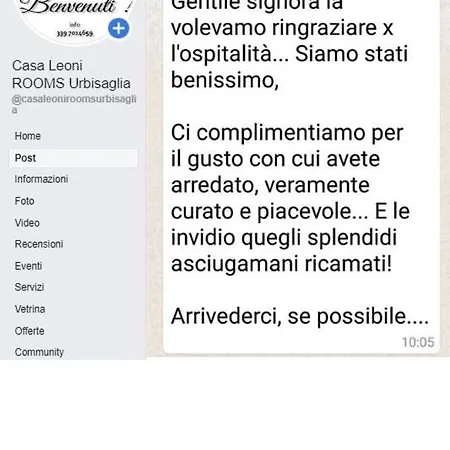 Casa Leoni Гостевой дом Urbisaglia
